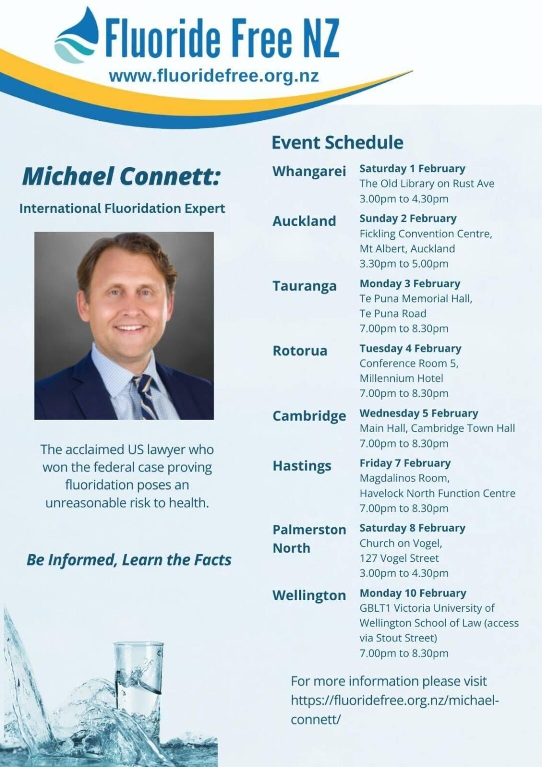 Fluoride Free NZ Tour